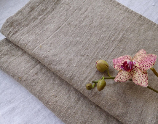 Linen Tea Dish Kitchen TOWELS Set x 2 Natural linen 47 x 70cm(18"x27,5"),Hostess gift,Housewarming gift,Linen kitchen towel,Linen dish towel Sewing Fiesta