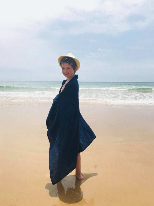 Linen travel towel, Linen bath towel, Workout towel, Linen beach towel, Linen sauna towel, Spa towel, Yoga towel, Gym towel,Linen hand towel Sewing Fiesta