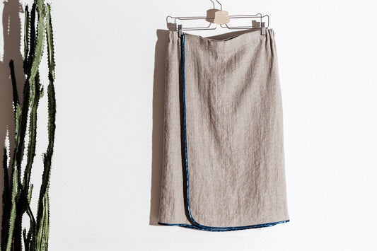 Natural Linen MEN Skirt for Sauna Sewing Fiesta
