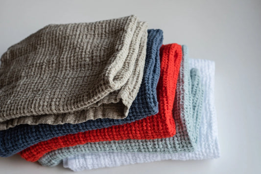 Linen Waffle Bath Towel Sewing Fiesta