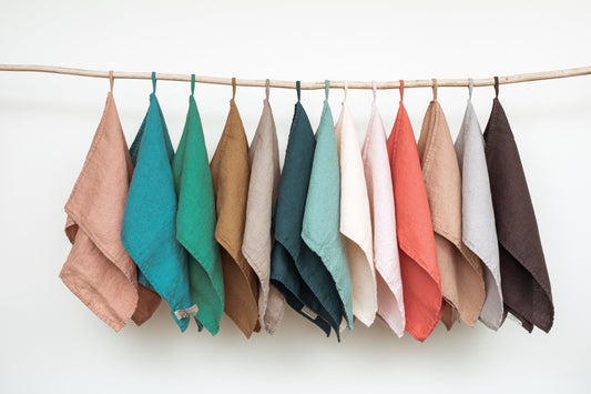 Tea Towel Small Waffle Linen Sewing Fiesta