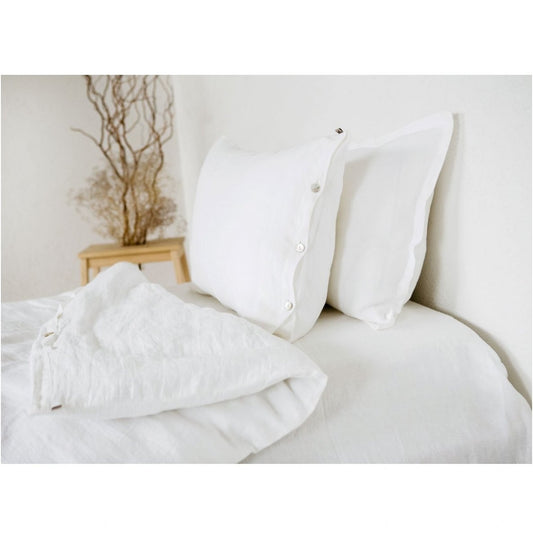 Linen pillowcase White (bleached) Sewing Fiesta