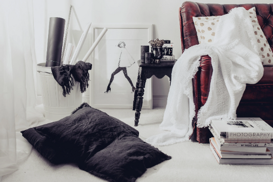 How to Style Your Home Office with Linen: Productivity Meets Sustainability