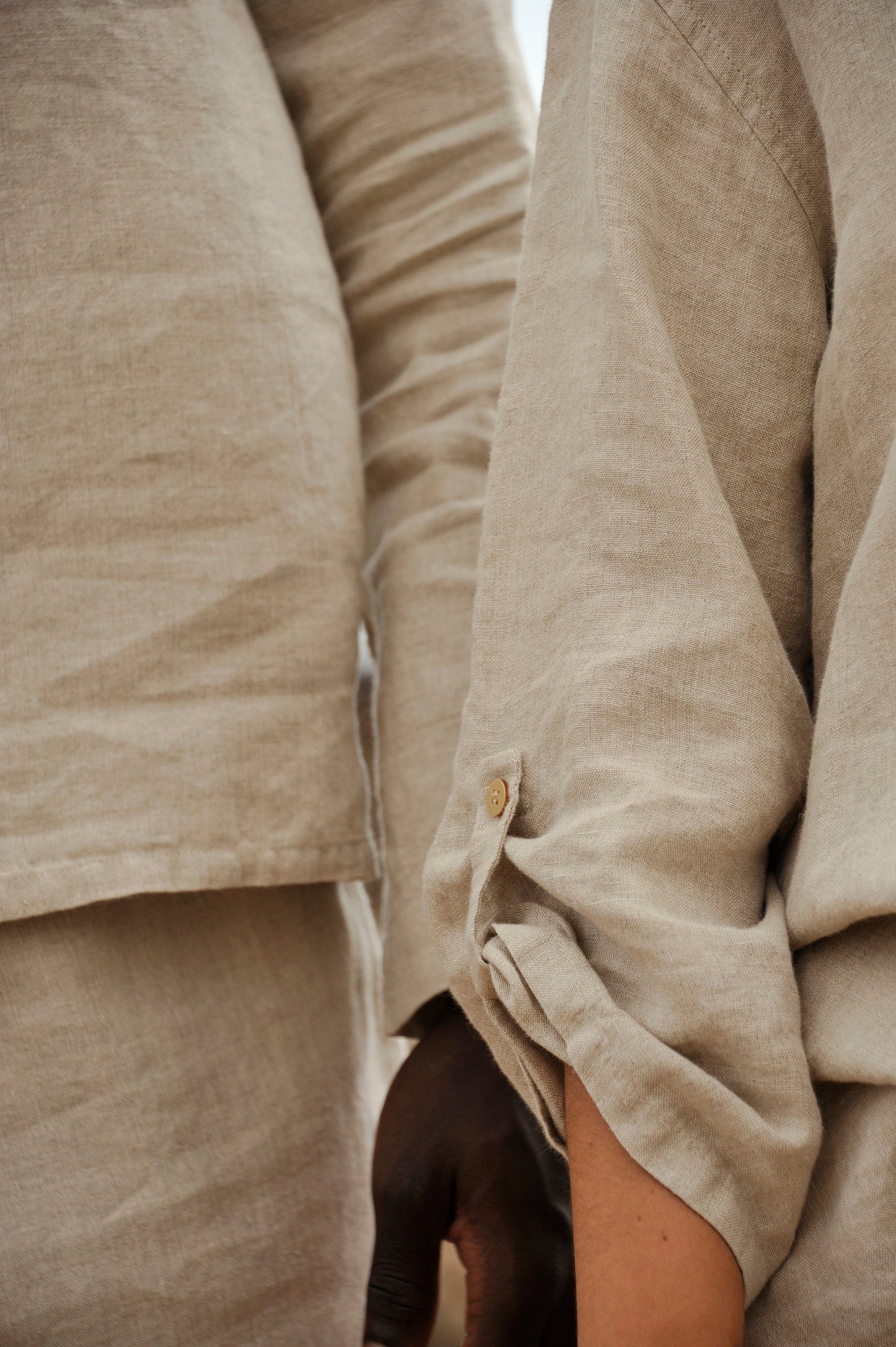 Long Sleeve Linen Shirt Women Sewing Fiesta
