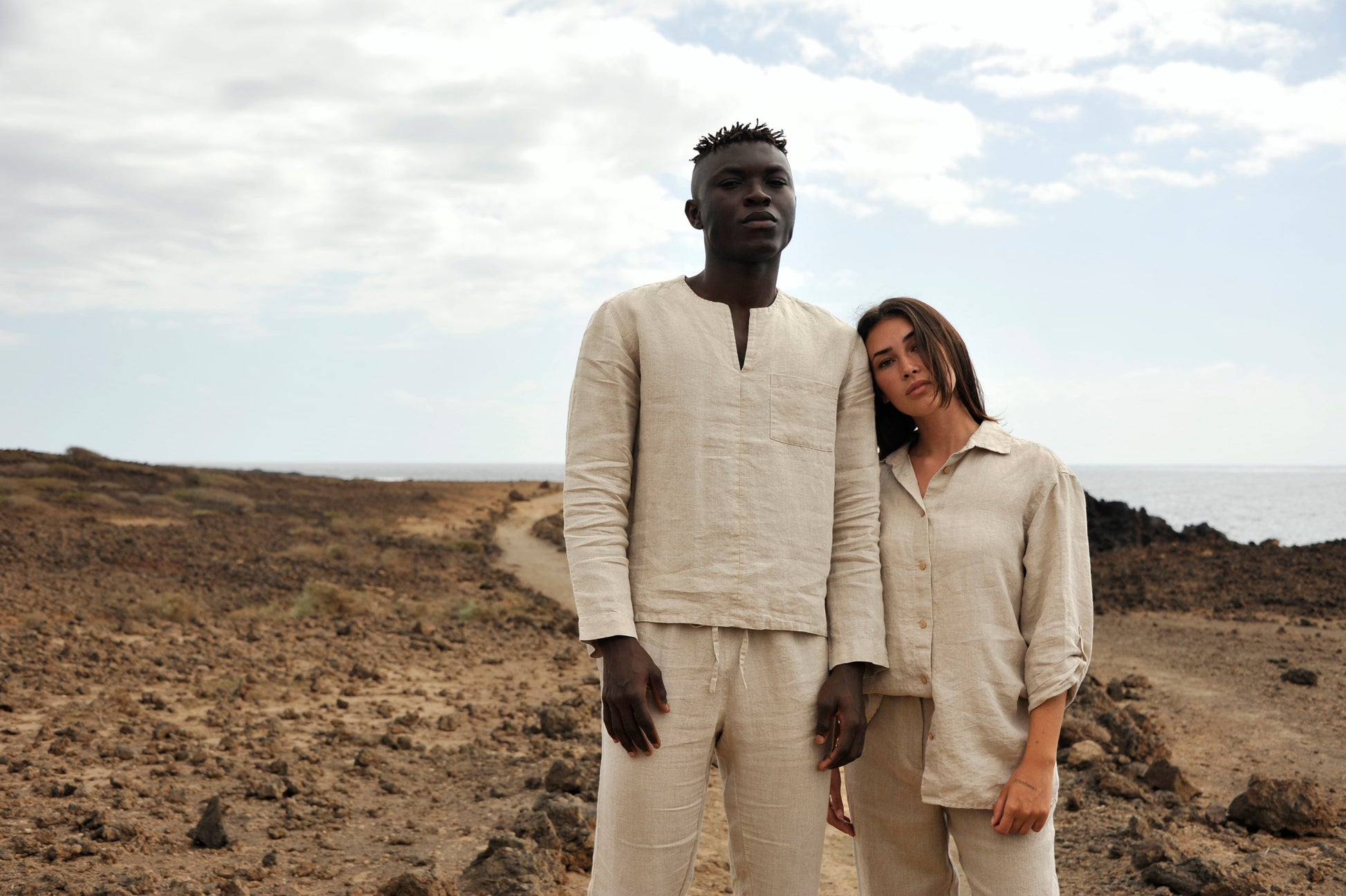 Men's Linen Shirt and Pants for Summer Sewing Fiesta