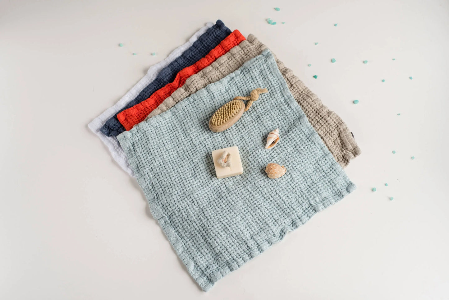 Linen Waffle Washcloth