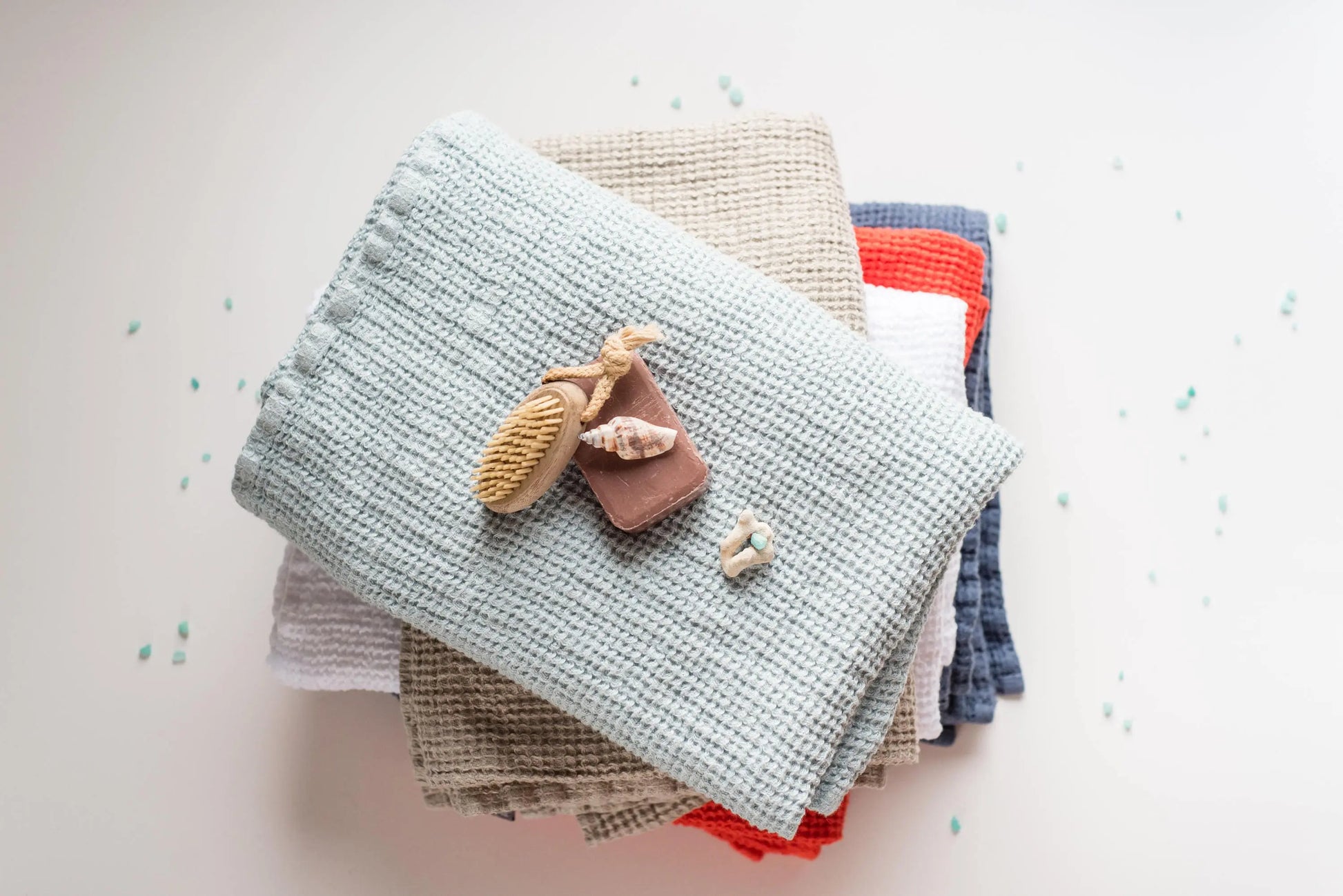 Linen Waffle Bath Towel Sewing Fiesta