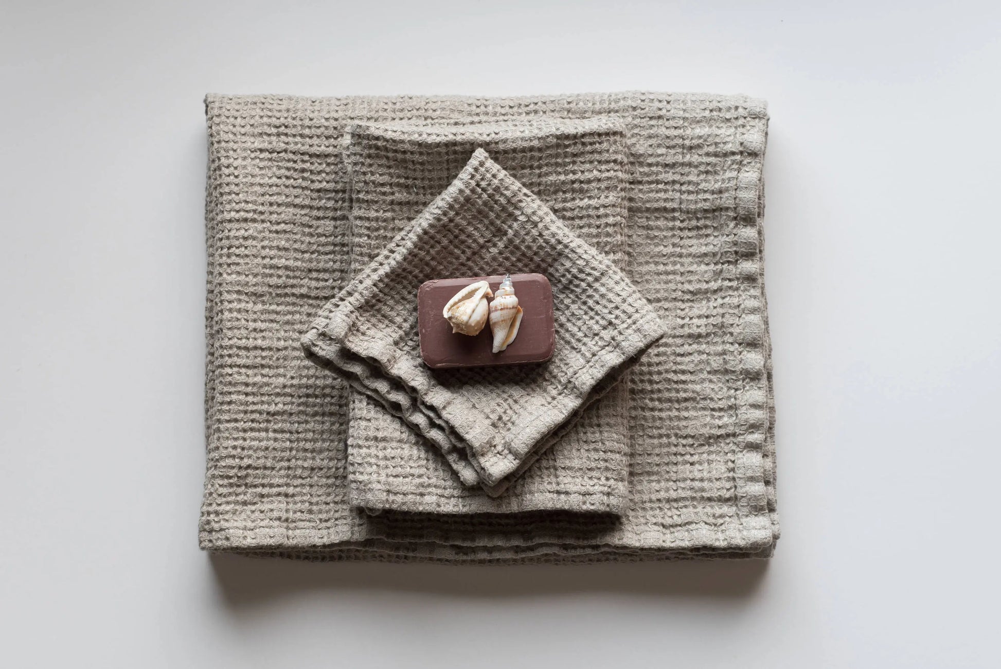 Linen Bath Towels Set White Sewing Fiesta