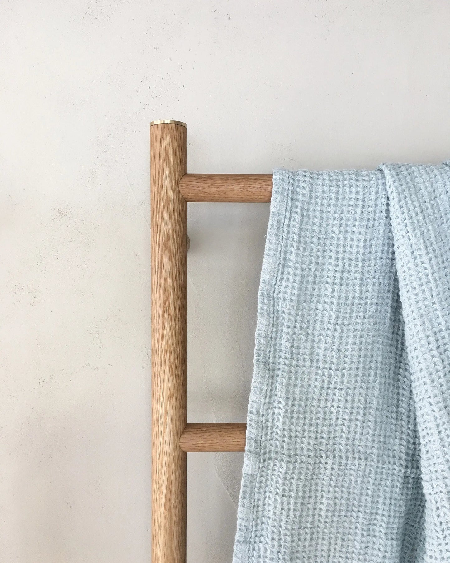 Linen Waffle Bath Towel