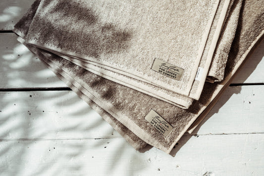 Rough Linen Massage Towel