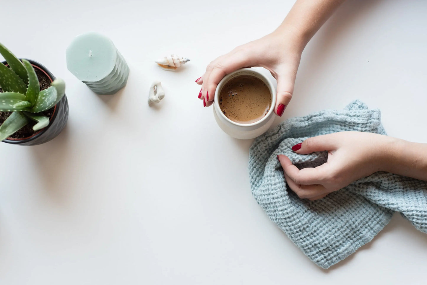 Linen Waffle Washcloth