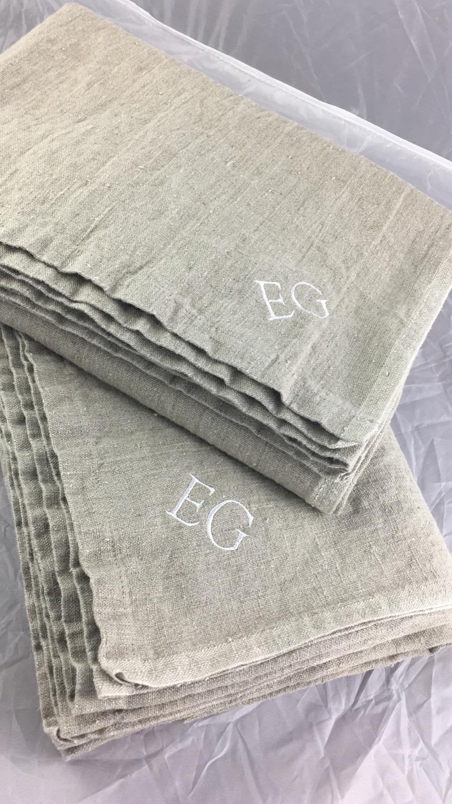 Linen Sauna / Spa Sheet