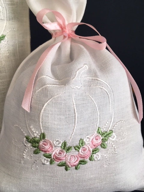 Christening Embroidered Gift Bags